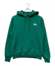 stussy (ステューシー) ロゴパーカー グリーン サイズ:S