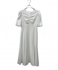 CELFORD (セルフォード) 24SS ストレッチマーメイドワンピース ホワイト サイズ:SIZE38