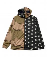 F.C.R.B. (エフシーレアルブリストル) SEPARATE PRACTICE JACKET(セパレート プラクティス ジャケット) ベージュ×ブラック サイズ:サイズM