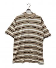 Burberry's (バーバリー) ポロシャツ ベージュ×ホワイト サイズ:M