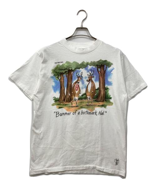 THE FAR SIDE (ザファーサイド) プリントTシャツ ホワイト サイズ:L