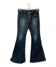 SLIDER (スライダー) ベルボトムデニム インディゴ サイズ:31