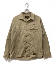 NEIGHBORHOOD (ネイバーフッド) クラシックワークシャツ ベージュ サイズ:L