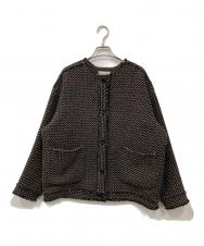 JOURNAL STANDARD relume (ジャーナルスタンダード レリューム) コットンツイードジャケット ブラック サイズ:Free