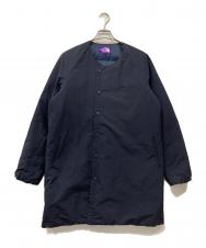 THE NORTHFACE PURPLELABEL (ザ・ノースフェイス パープルレーベル) nanamica (ナナミカ) ダウンコート ネイビー サイズ:L
