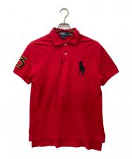 POLO RALPH LAUREN (ポロ・ラルフローレン) ビッグポニーポロシャツ レッド サイズ:M