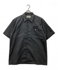 WACKO MARIA (ワコマリア) Dickies (ディッキーズ) ワークシャツ グレー サイズ:M