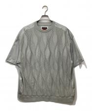 MAISON SPECIAL (メゾンスペシャル) 切替Tシャツ グレー サイズ:01