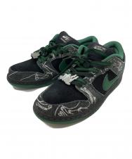 NIKE (ナイキ) There Skateboards (ゼアスケートボード) スニーカー ブラック×グリーン サイズ:27.5
