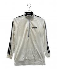 adidas (アディダス) トラックジャケット ホワイト サイズ:M
