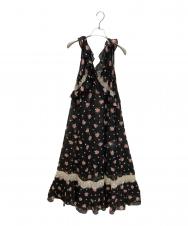Lily Brown (リリーブラウン) ANNA SUI (アナスイ) バリエ柄ワンピース ブラック サイズ:1