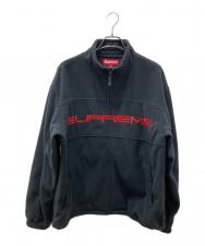 SUPREME (シュプリーム) 23AW Polartec Zip Jacket フリースジャケット ブラック サイズ:L
