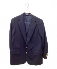 POLO RALPH LAUREN (ポロ・ラルフローレン) ウール 金釦紺ブレザー ネイビー サイズ:96AB5