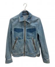 Maison Margiela (メゾンマルジェラ) 19AW WASHED INDIGOデニムジャケット ブルー サイズ:44