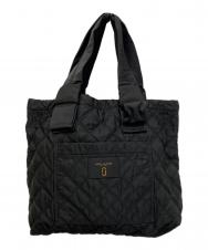 MARC JACOBS (マークジェイコブス) NYLON KNOT TOTE キルティングトートバッグ ブラック