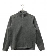 ARC'TERYX (アークテリクス) COVERT 1/2 ZIP M グレー サイズ:xs