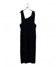 ENFOLD (エンフォルド) STRAIGHT JUMPER-SKIRT ブラック サイズ:M