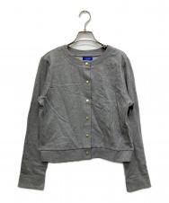 BLUE LABEL CRESTBRIDGE (ブルーレーベルクレストブリッジ) カーディガン グレー サイズ:38