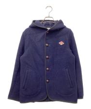 DANTON (ダントン) ウールモッサシングルフードジャケット ネイビー サイズ:34