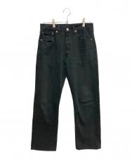 LEVI'S (リーバイス) 後染めデニムパンツ ブラック サイズ:W31