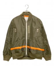 sacai (サカイ) Nylon Twill Blouson カーキ サイズ:1