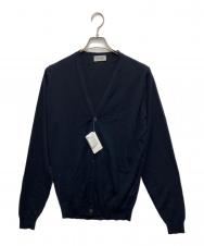 JOHN SMEDLEY (ジョンスメドレー) PETWORTH CARDIGAN V/N ネイビー サイズ:L 未使用品