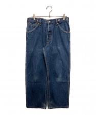 Schott (ショット) ワイドシルエットデニムパンツ インディゴ サイズ:ML