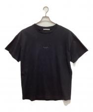 Acne studios (アクネ ストゥディオズ) ロゴプリントTシャツ ブラック サイズ:M