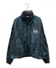 UMBRO (アンブロ) FREAK'S STORE (フリークスストア) ナイロンジャケット グリーン×ネイビー サイズ:M