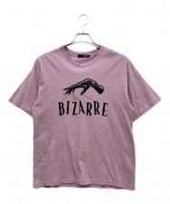 Thee Hysteric XXX (ジィ ヒステリックトリプルエックス) LEATHER HAND Tシャツ パープル サイズ:M