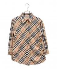 BURBERRY LONDON (バーバリーロンドン) ノバチェックシャツ ベージュ サイズ:S