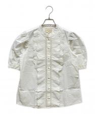 SEZANE (セザンヌ) フリルブラウス ホワイト サイズ:34 未使用品