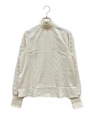 SEZANE (セザンヌ) シルクブラウス アイボリー サイズ:36 未使用品
