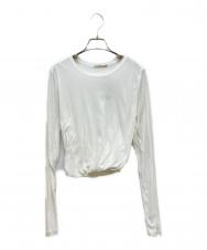 Plage (プラージュ) balloon cotton long Tシャツ ホワイト サイズ:SIZE Free 未使用品