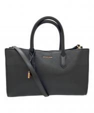 MICHAEL KORS (マイケルコース) SCARLETT サッチェル ミディアム ブラック