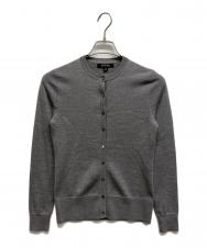 BROOKS BROTHERS (ブルックスブラザーズ) メリノウールカーディガン グレー サイズ:XS