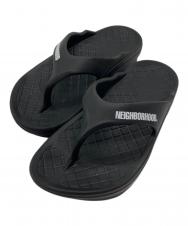 NEIGHBORHOOD (ネイバーフッド) RIG FOOTWEAR リカバリーサンダル ブラック サイズ:M