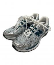 NEW BALANCE (ニューバランス) スニーカー シルバー サイズ:US9 UK8.5 EU42.5 JPN27