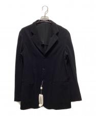 ARMANI COLLEZIONI (アルマーニ コレツィオーニ) テーラードジャケット ブラック サイズ:48 未使用品