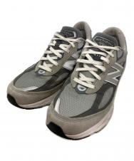 NEW BALANCE (ニューバランス) 990V6 ローカットスニーカー グレー サイズ:US 11