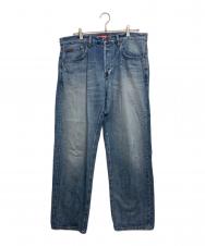 SUPREME (シュプリーム) Distressed Loose Fit Selvedge Jean インディゴ サイズ:34