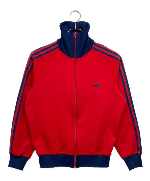 adidas (アディダス) トラックジャケット レッド サイズ:3
