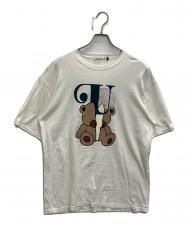 UNDERCOVER (アンダーカバー) TEE BRAIN U BEAR ホワイト サイズ:SIZE4