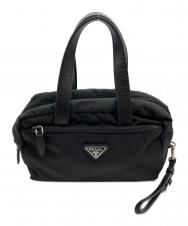 PRADA (プラダ) ナイロンハンドバッグ ブラック