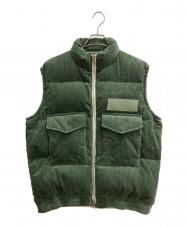 sacai (サカイ) Corduroy Puffer Vest グリーン サイズ:2