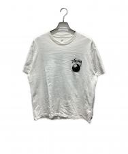 NIKE (ナイキ) stussy (ステューシー) 8 Ball Tシャツ ホワイト サイズ:L