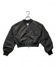 LACOSTE (ラコステ) クロップドMA-1 チャコールグレー サイズ:36