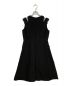 leur logette (ルルロジェッタ) CO/SEダブルクロスドレス ブラック サイズ:1：4800円