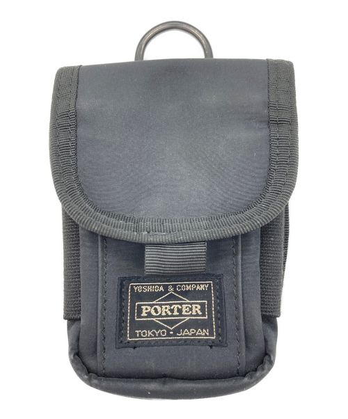 PORTER（ポーター）PORTER (ポーター) ミニポーチ ブラックの古着・服飾アイテム