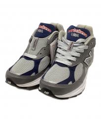 NEW BALANCE (ニューバランス) M990GJ3 グレー サイズ:24.5cm 未使用品